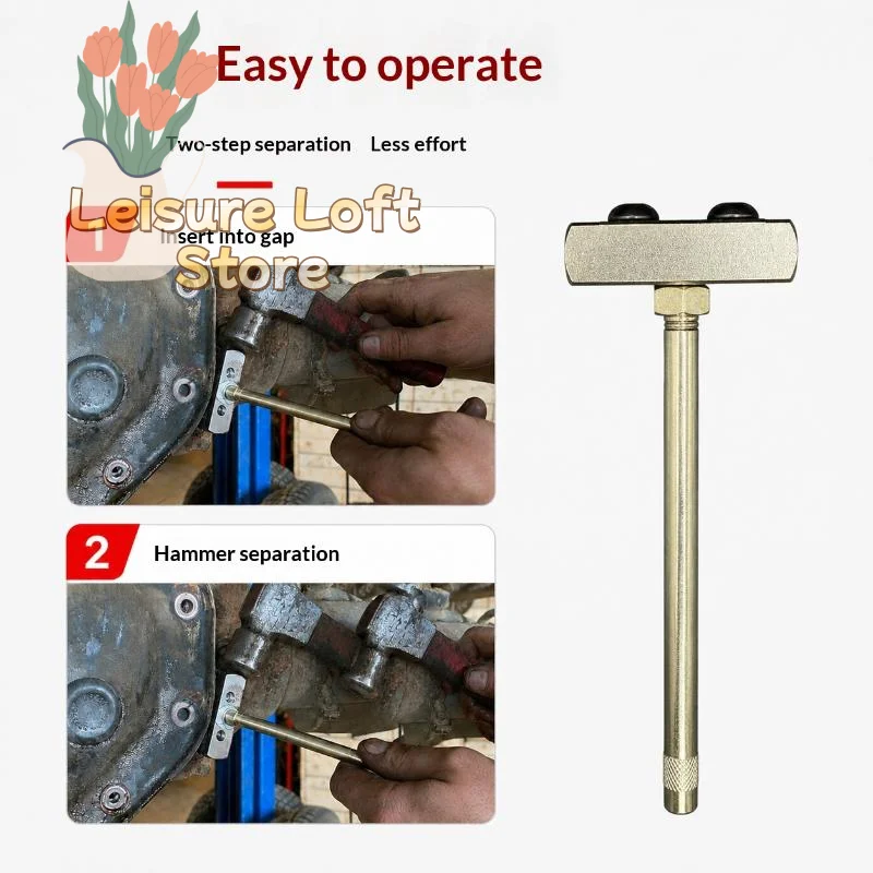 Precision Engine Oil Pan Separator Tool Universal Sturdy Oil Gasket Remover Heavy Duty Car Repair Tool For Engine Transmissions