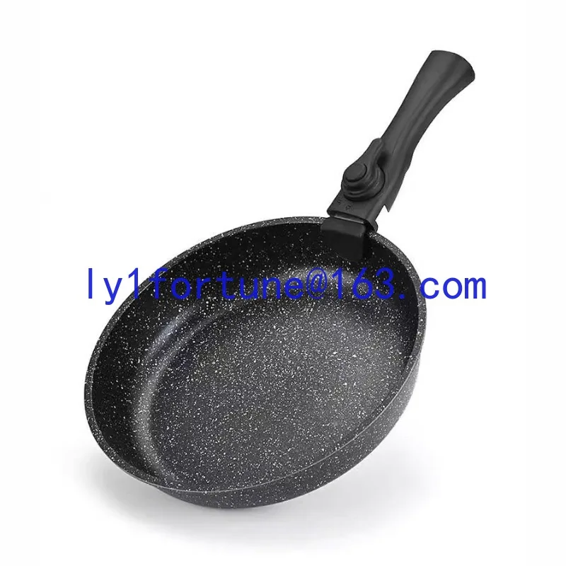 Removable handle household pan, outdoor portable nesting doll pot