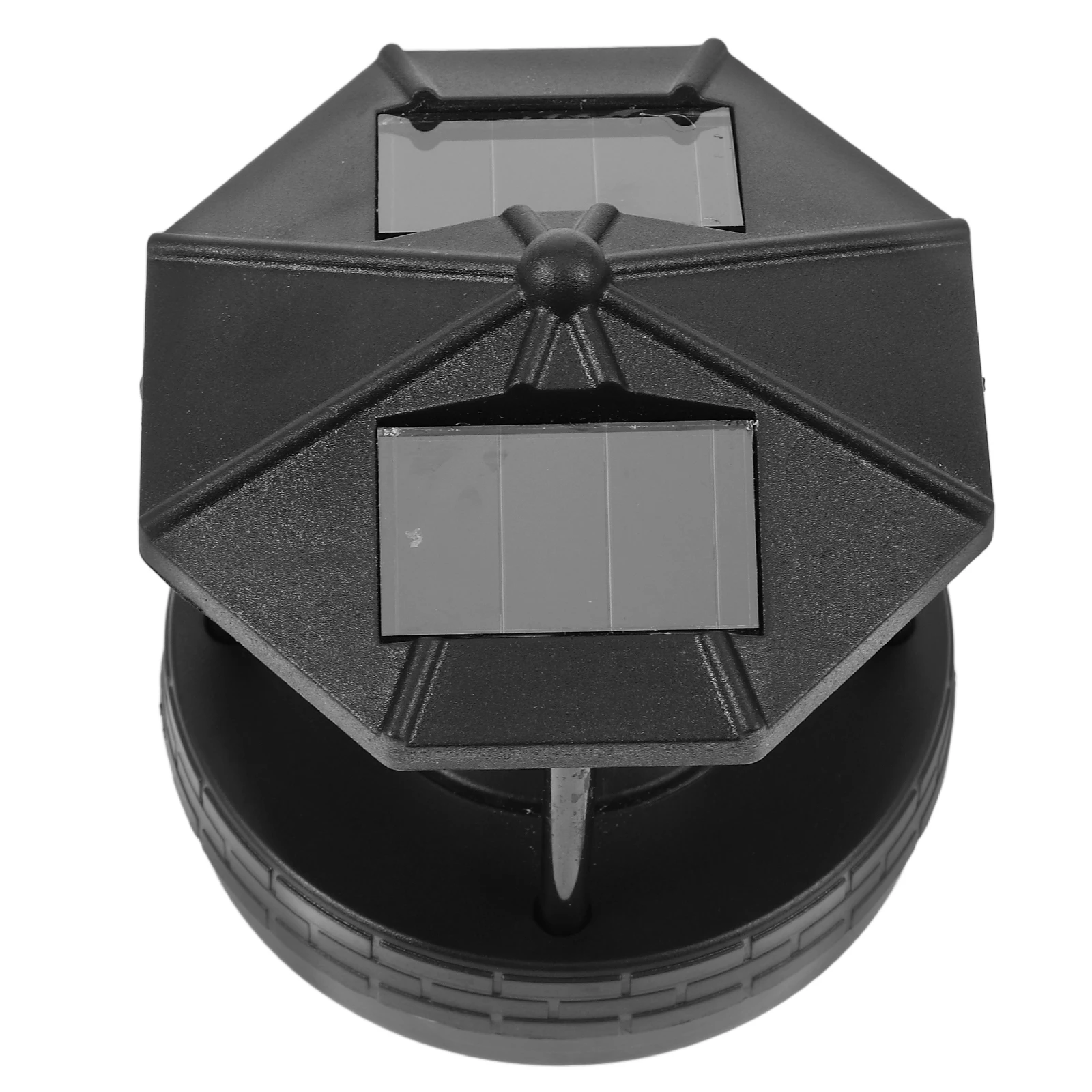 

LED Solar Lighthouse Rotating Light 360-Degree Coverage Waterproof Weatherproof for Outdoor Garden Courtyard Lawn Decoration