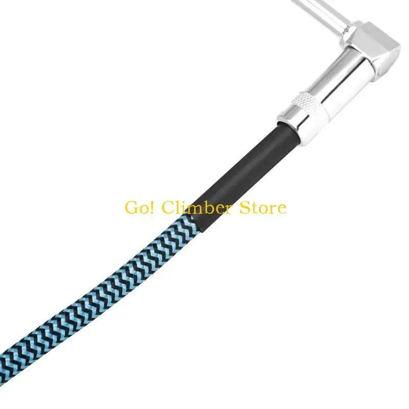 Q84C ستيريو أمبير كابل 6.5 ملم أحادية الرافعات كابل أداة المقابس (ذكر إلى ذكر) للجيتار، باس، لوحة المفاتيح، وخلط الصوت #4