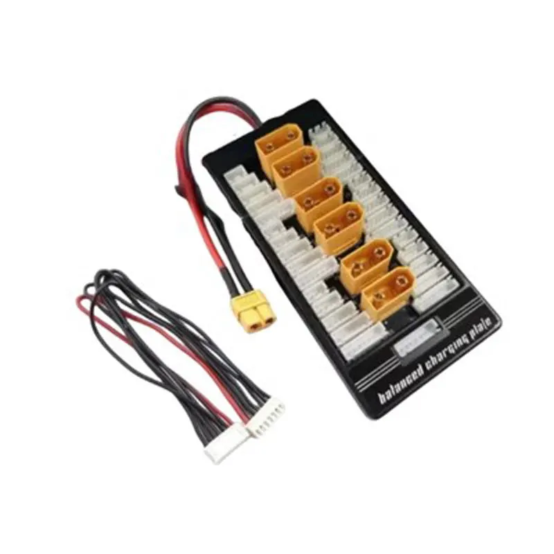 Placa De Carga Paralela XT60 Banana 2S 3S Cargador De Equilibrio De Bateria Adaptador De Expansion Placa De Carga Paralela XT60 Banana 2S 3S Cargador De Equilibrio De Bateria Adaptador De Expansion
