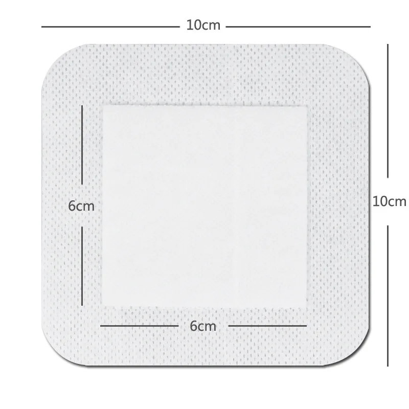 Imagem -02 - Fita Adesiva Grande para Cuidado de Emergência Médico Fita Adesiva de 10 Modos 10*10cm para Enrolar Primeiro e Colar