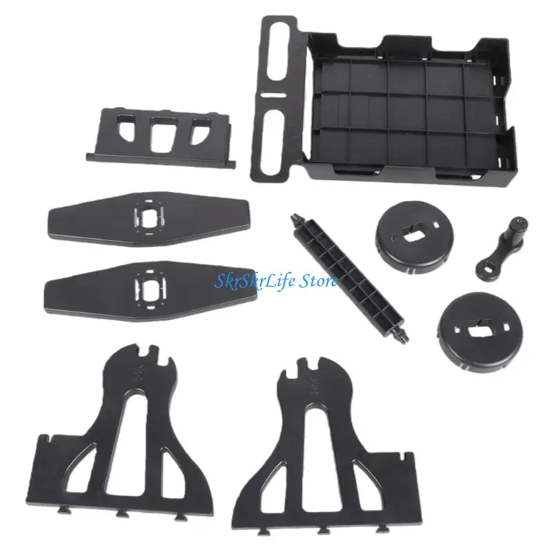E65E Manual Printer Label Rewinder Rollback Holder for Thermal Receipt Printers Delivery Supermarket Pharmacy Store