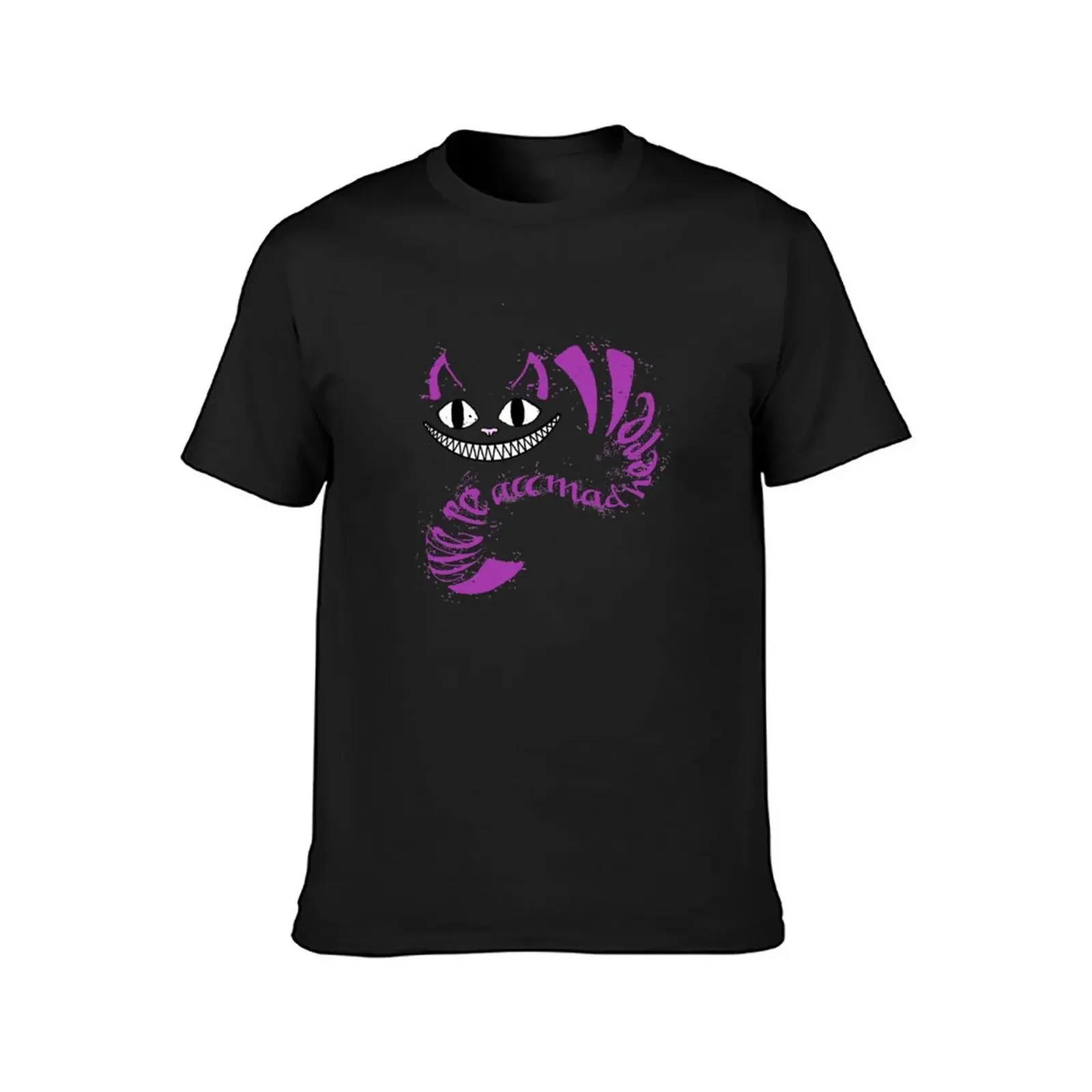 We're All Mad Here T-Shirt blacks essential t shirt shirts graphic tee men