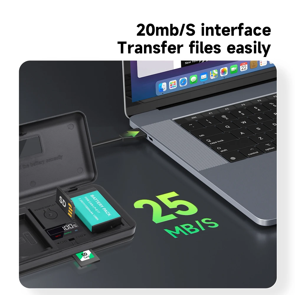 LP-E17 LPE17 LP E17 Аккумулятор для камеры + ЖК-USB-зарядное устройство Чехол для Canon EOS R8 RP 200D 250D M3 M5 M6 750D 760D T6s 800D Kiss X8i SL2