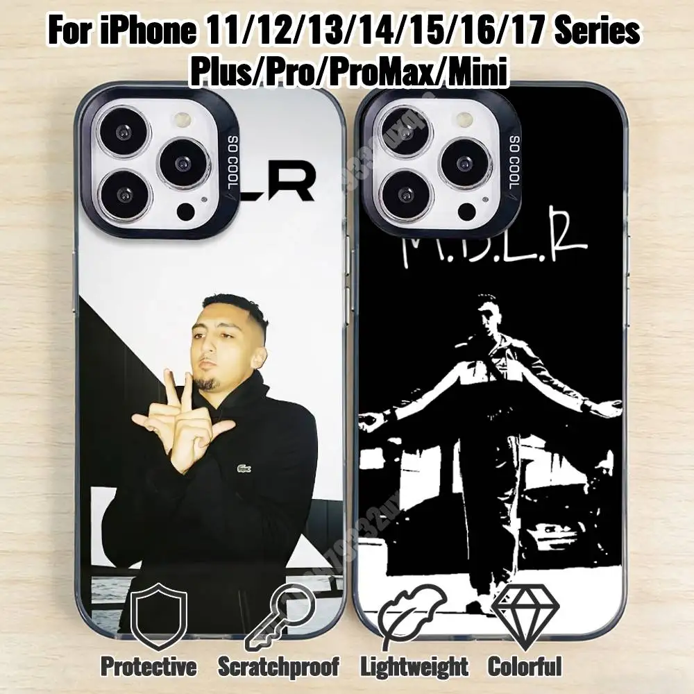 

Rapper M-Morad MDLR Phone Case for iPhone 17 16 15 Pro Plus 14 13 Max Mini 12 11 X XS Air TPU Bumper