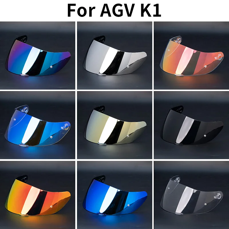 

Visor For K1 Helmet Visor Shield Fit for AGV K3SV K1 K5 K5S High Strength Sunscreen Capacete Windshield Uv Protection