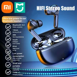 Orijinal Xiaomi hava 7 kulaklık TWS Bluetooth kulaklık HiFi kablosuz Mic gürültü azaltma kulaklıklar su geçirmez oyun hareket kulaklık