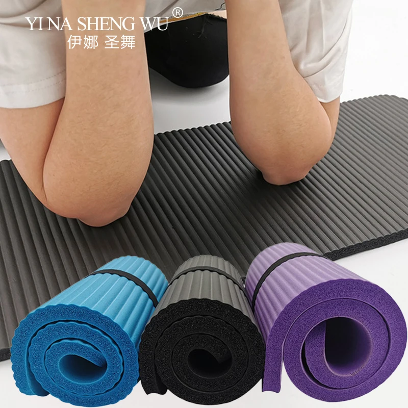 60*25*1.5cm Extra Thick Yoga Knee Pad Non-slip Foam Yoga Pads Fitness Pilate Mat Workout Sport Plank Cushion Gym Equipment