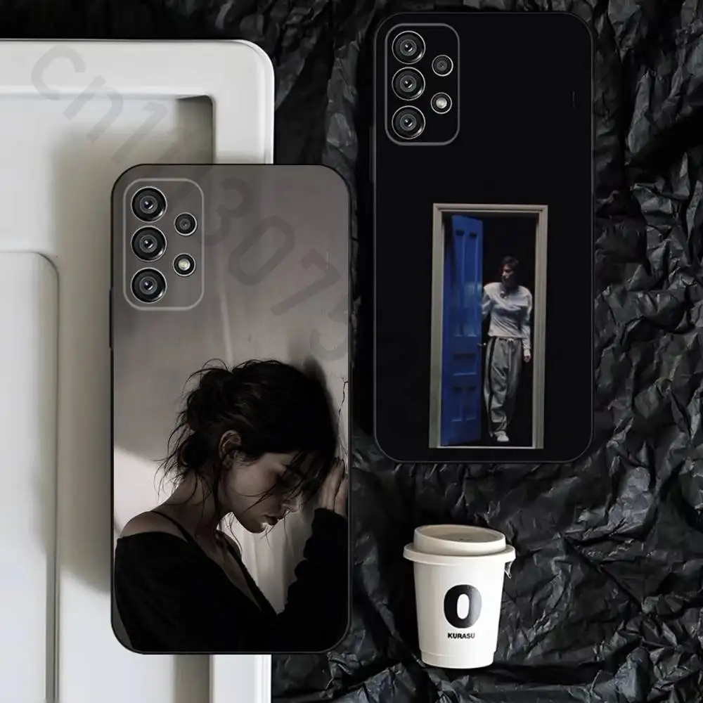 G-Gracie Abrams Hit the Wall Phone Case for Samsung Galaxy S25 S24 S23 S22 S21 S20 Ultra Plus Cool Frosted Soft Cover Funda