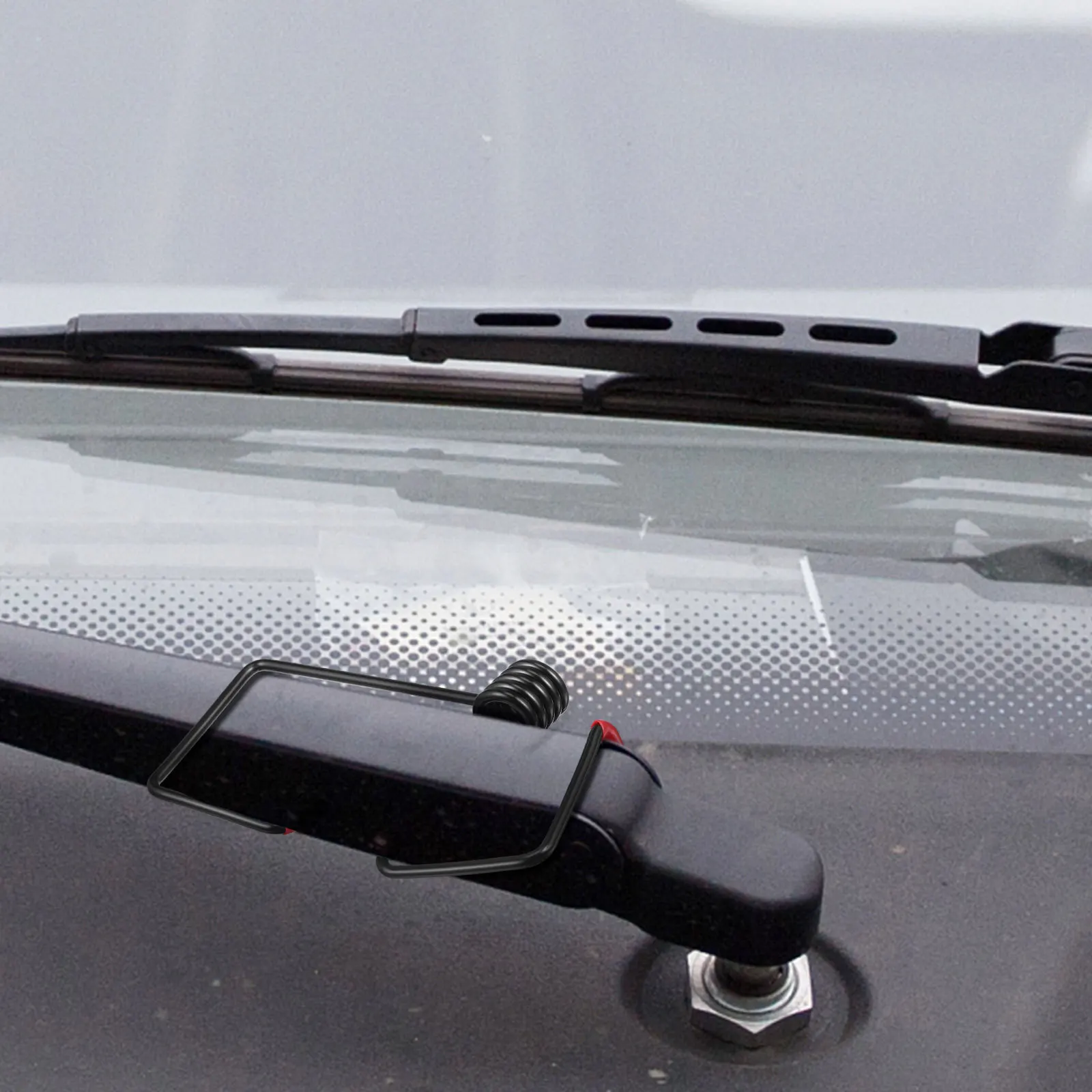 

6pcs Wiper Pressure Spring Booster with Arm Enhancement for Car Windshield Replacement Reliable Assist Springs Tool