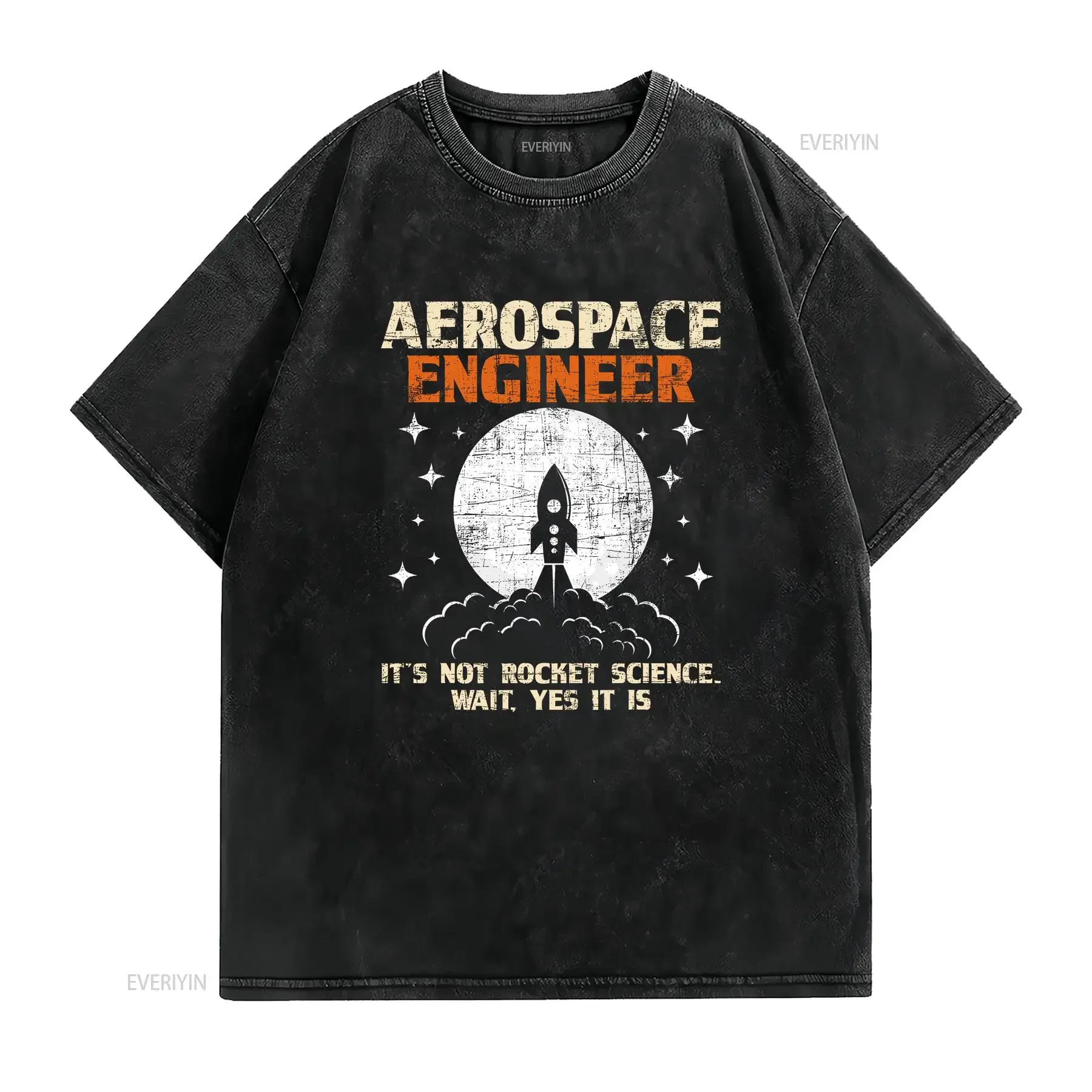 NEW LIMITED Aerospace Engineer Aeronautical Engineering Aviation Lover T Shirt vintage Washed Comfortable Top For Everyday Wear