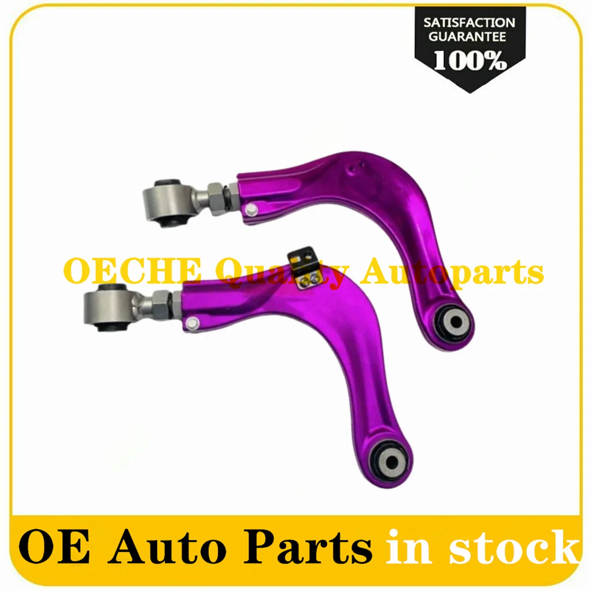 52510-TGG-A00 1 par braço de controle de camber traseiro ajustável para Honda Civic FC FE Insight & Accord 10th HR-V Breeze CRV CR-V 5th VI