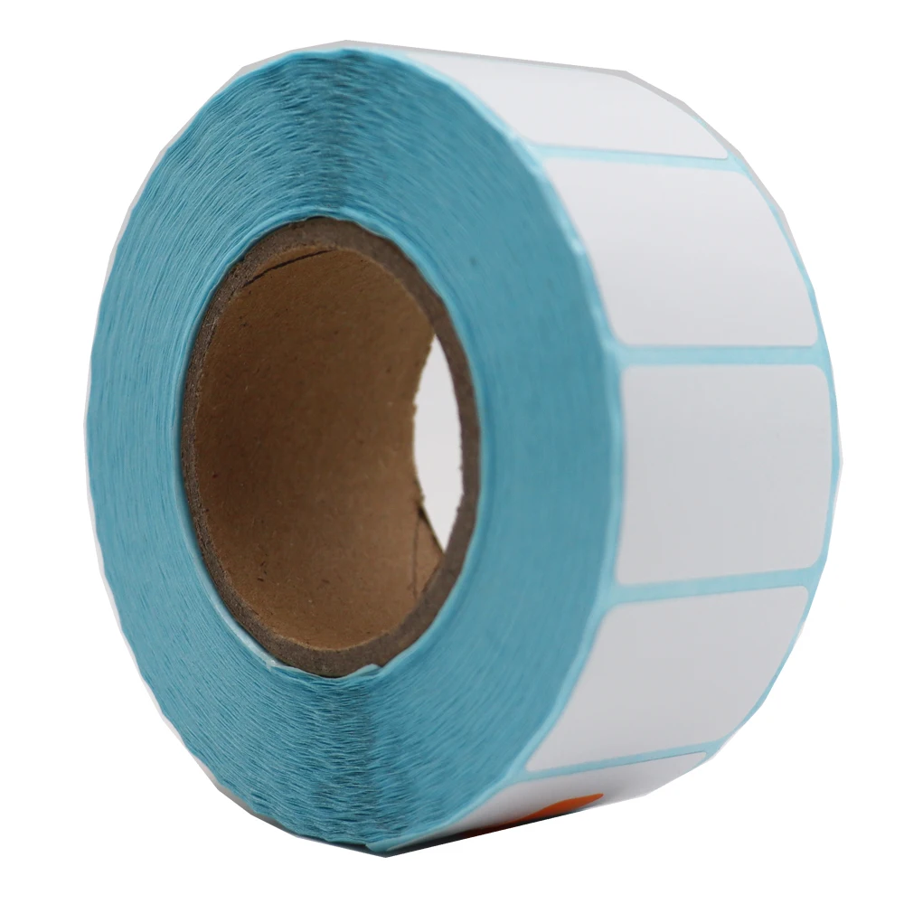 30x20mm Shipping Labels-1200 barcode sticker Per Roll Strongest & THICKEST - Thermal Postage BPA Free, Supermarket Blank Sticker