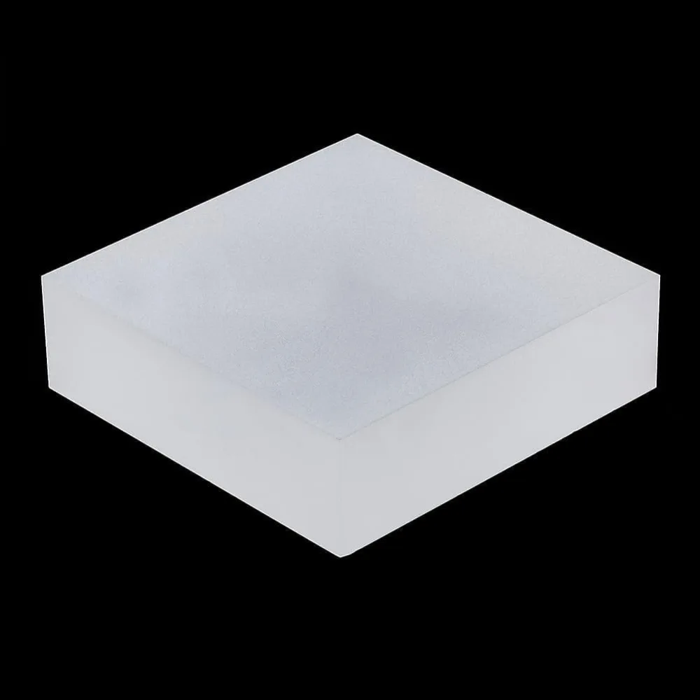 Solid Frosted Acrylic Square Display Base 3