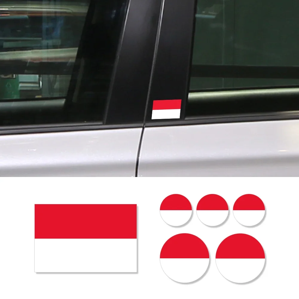 Creative Polish Flag Styling Waterproof Sticker Graphics I Love Poland Country Personalized Decal Auto Decorative Accessories
