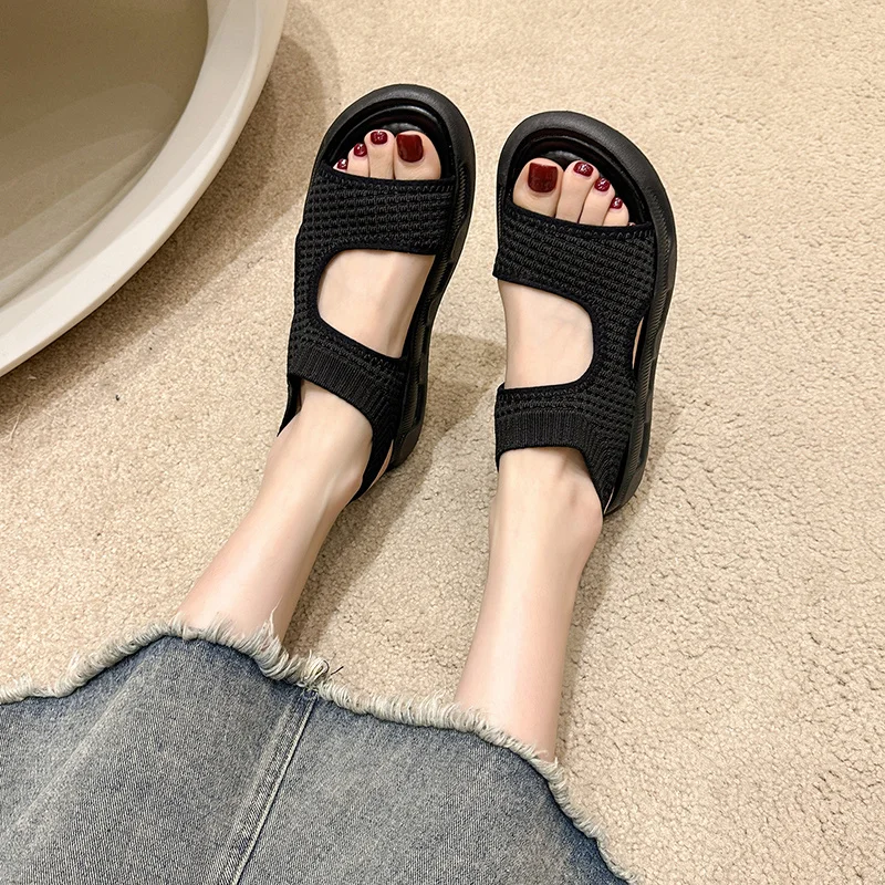 

Women Sandals Lightweight Heels Sandals Summer Shoes for Women Wedge Sandal with Platform Sandalias Mujer Summer Footwear Female