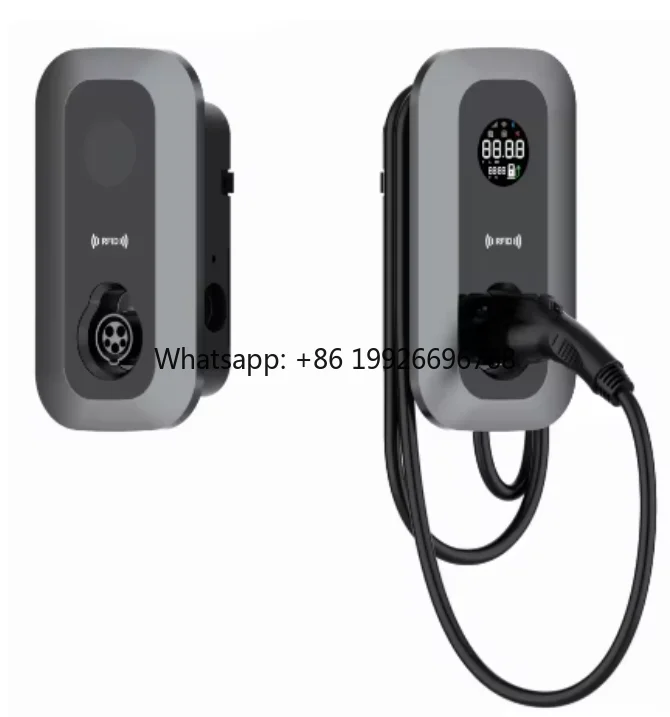 

Type1 J1772 EV Charging Station Wallbox New 32A Wall Charger with External WIFI RFID EV Box