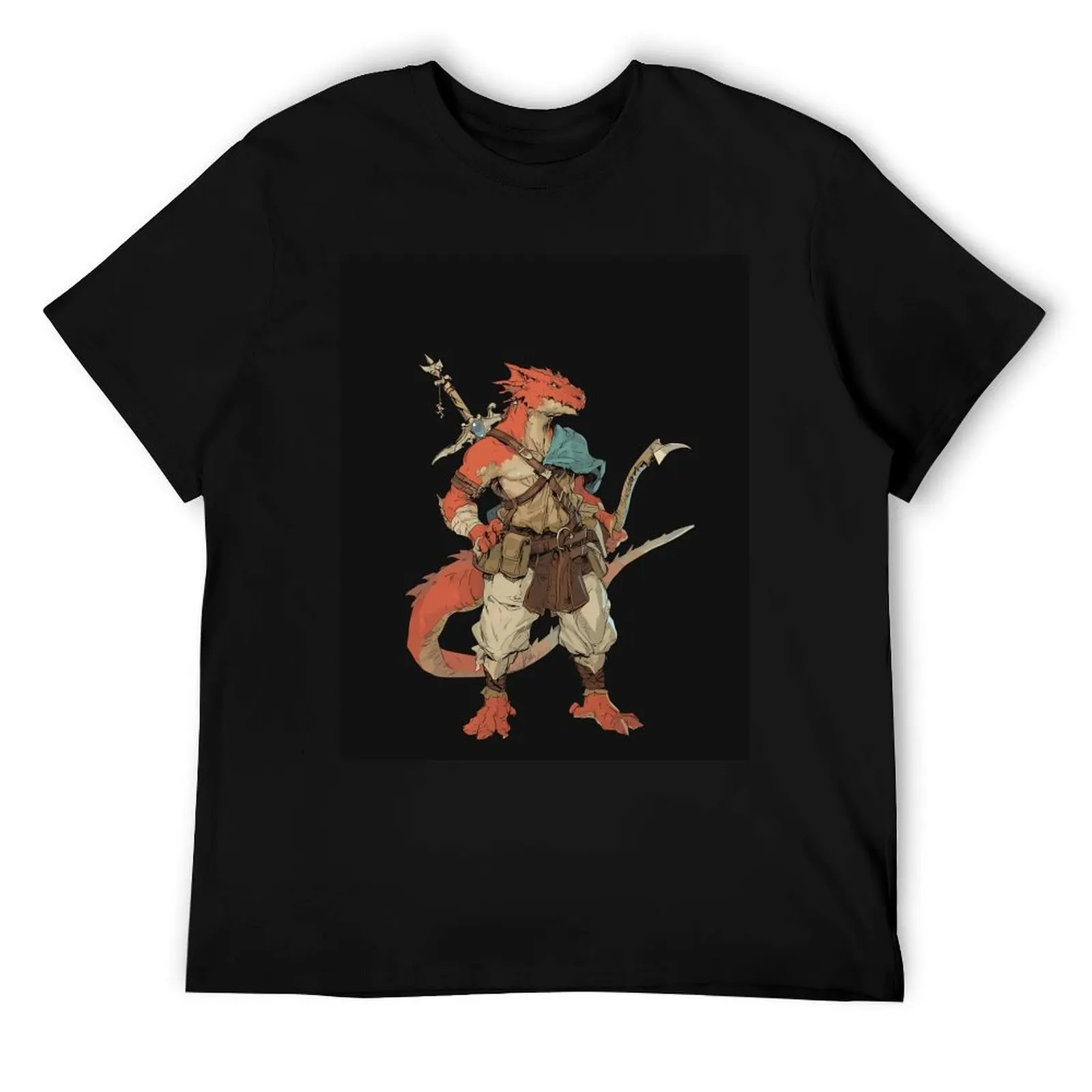 

DnD Kobold Drakescale T-Shirt t shirts for man pack white man t shirts high quality luxury brand cotton tshirt 100% T-Shirt