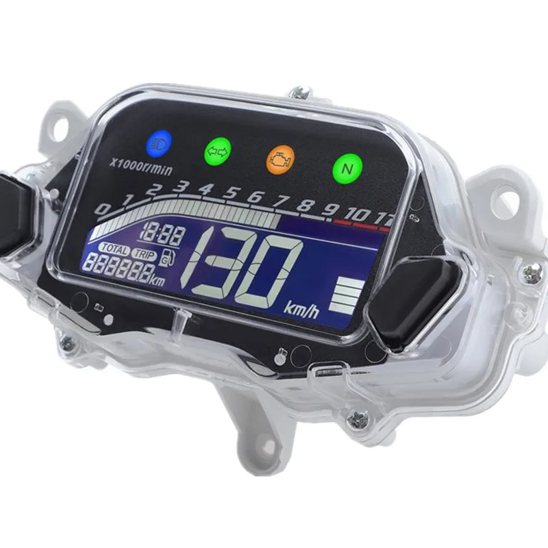 

Digital Display Motorcycle Speedometer Multi-function LCD Instrument Panel For Honda Titan CG160 CG150
