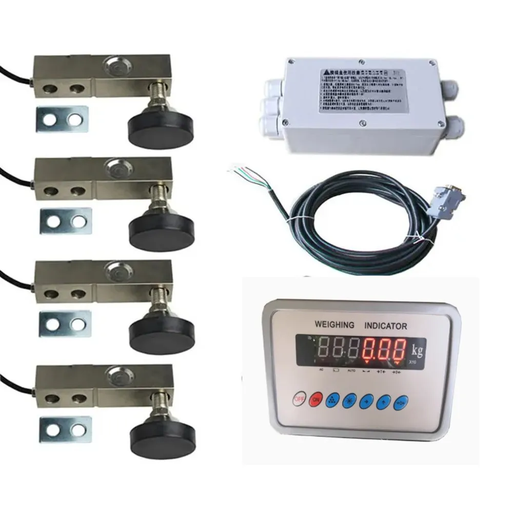 

3T load cell DIY small weighbridge full set of accessories English version with XK315A1X indicator