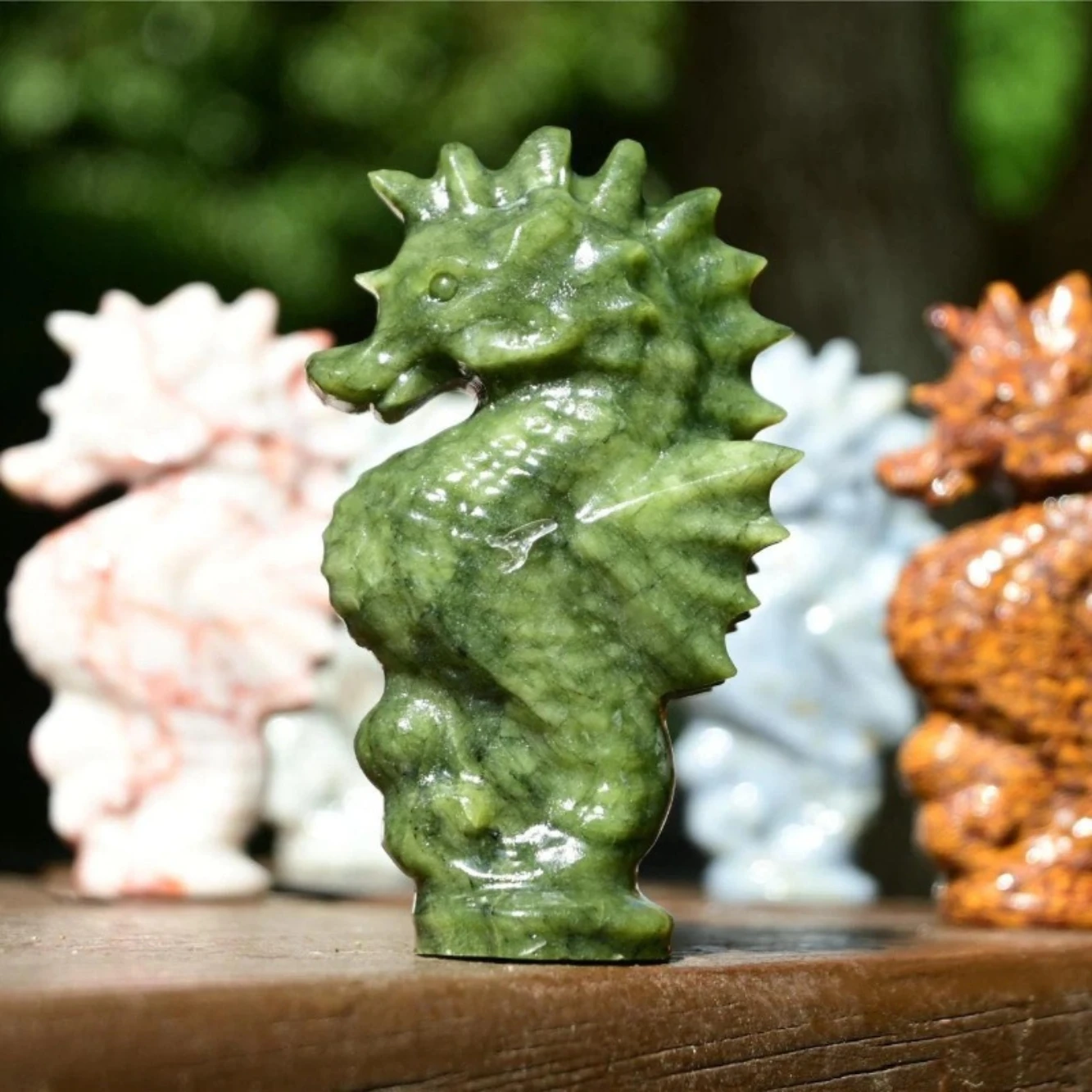 Natural Quartz crystal Sea Horse，Crystal Sea horse，Sea horse decor，Sea horse statue，Home decor，Crystal gift，Reiki healing