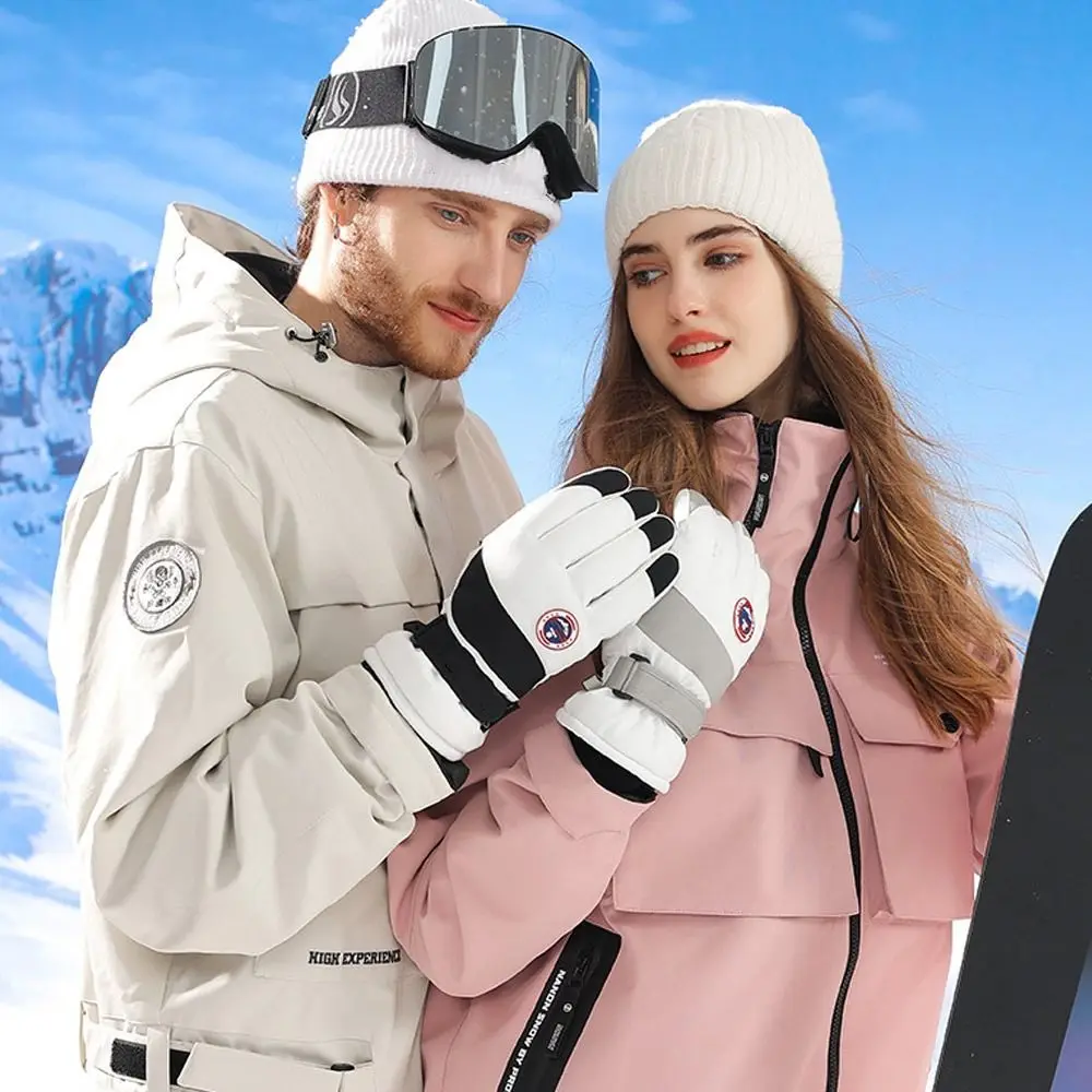 Durable Winter Warm Snow Gloves Non-slip Touch Screen Riding Gloves Waterproof Ski Gloves Outdoor