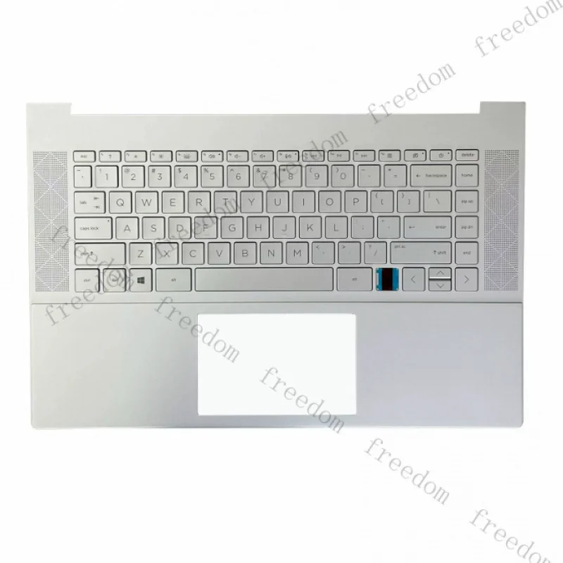 HJY New Backlit Laptop Keyboard + Palmrest C Shell For HP ENVY 15-EP TPN-Q237 L97425-001 Replacement