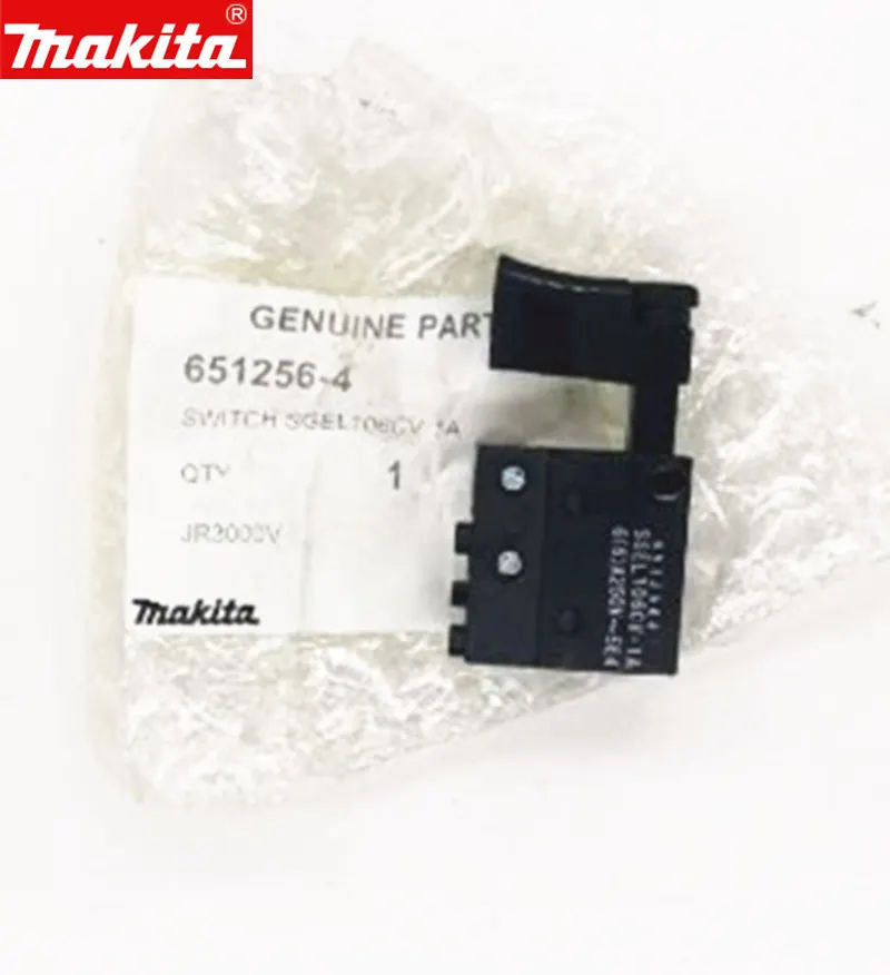 Переключатель 651256-4 для Makita 650226-0 6820V 6822 6310 6010BVR 4014NV 4300BV 4320