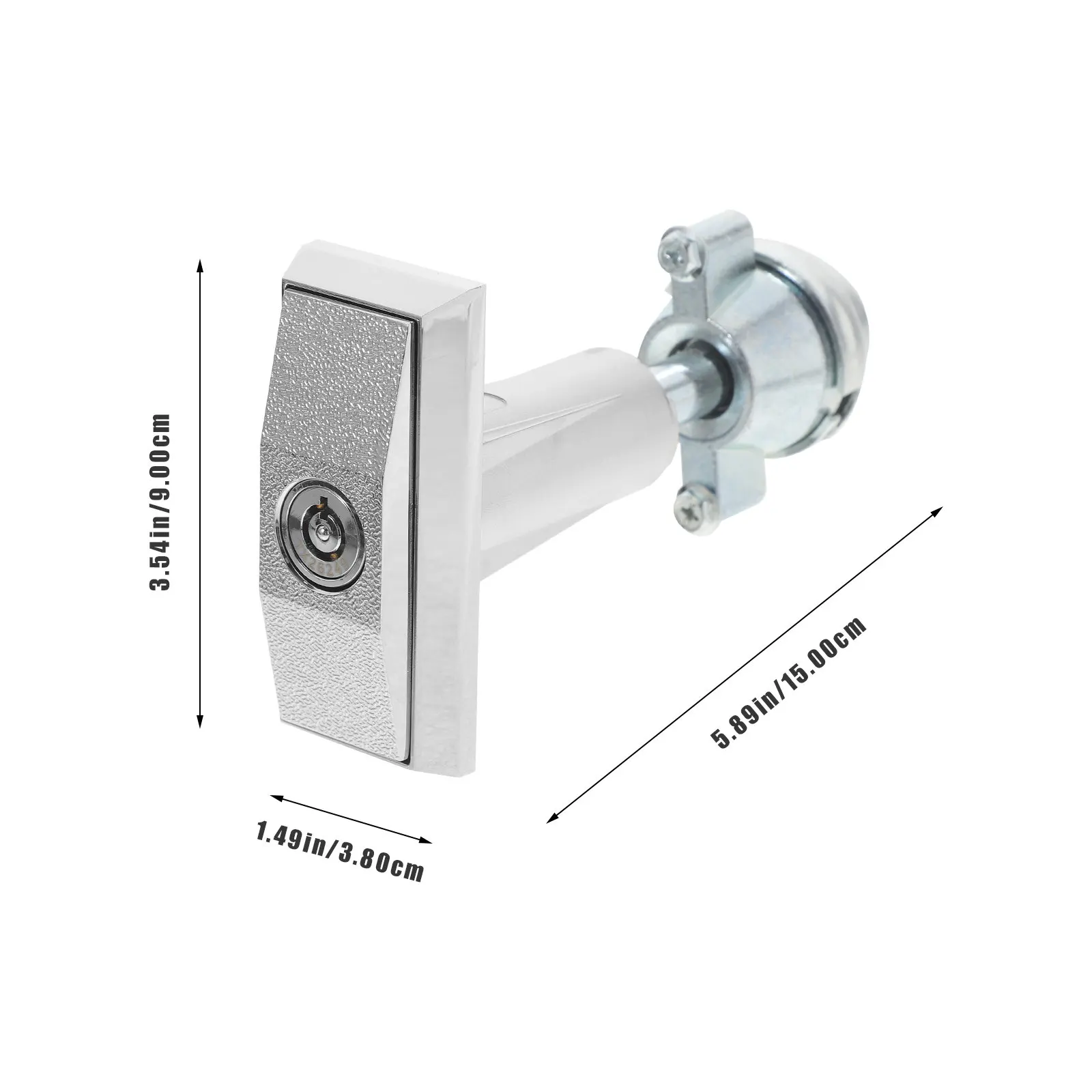 Arcade Machine Lock Replacement With Keys For Property Manager Vending Zinc Alloy High Security T-handle