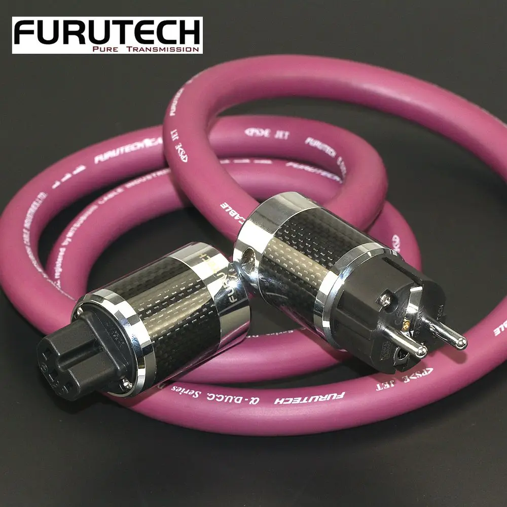 Original FURUTECH Alpha-DUCC-DPS-4.1 Limited Edition 7N Flagship Power Cable CD Amplifier Gallbladder Connection Cable