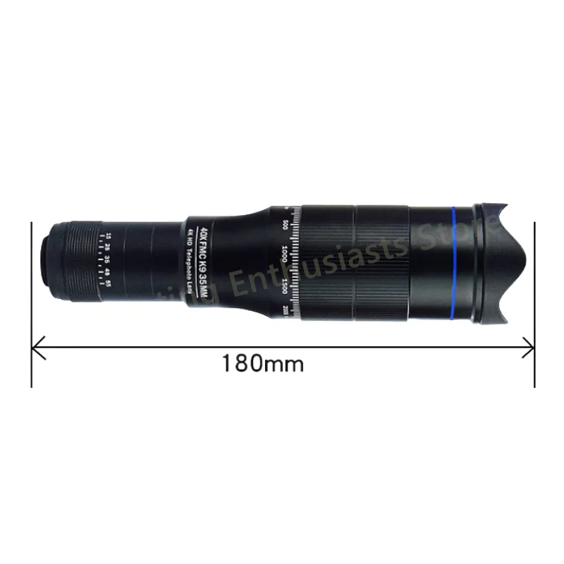 60X High-definition Astronomical Professional Monocular Telescope with Remote Zoom for Outdoor Hunting Camping and Tourism