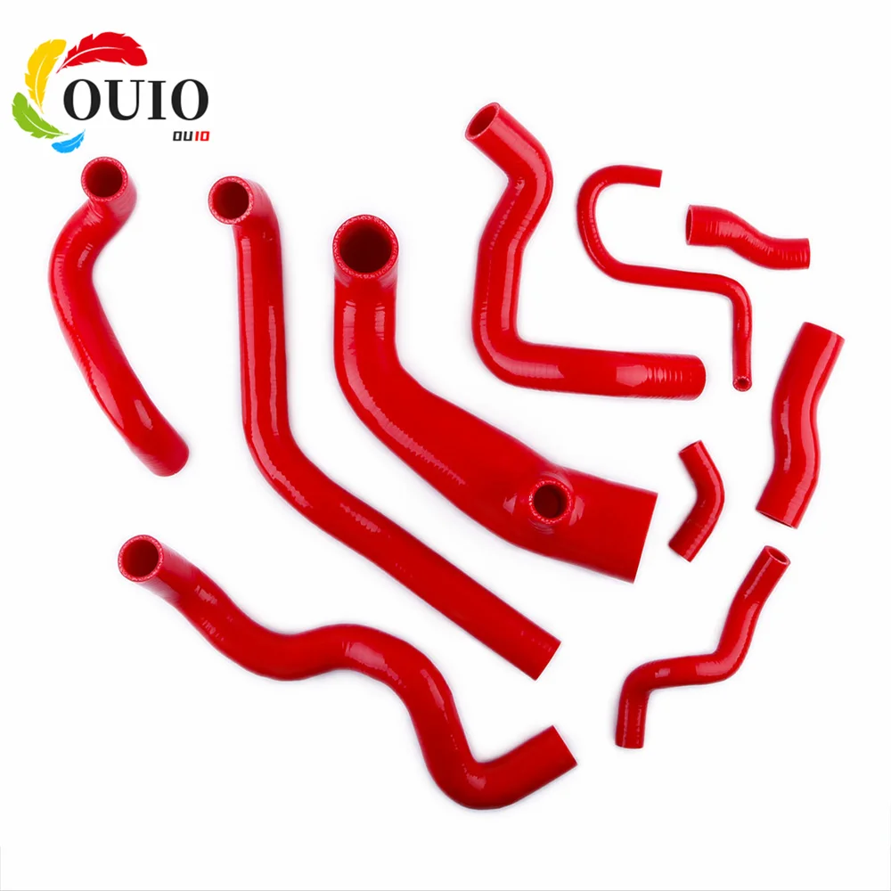 

For 2007-2014 Mini Cooper S R55 R56 R57 1.6L Turbo Silicone Tube Radiator Heater&Intake Hoses Kit