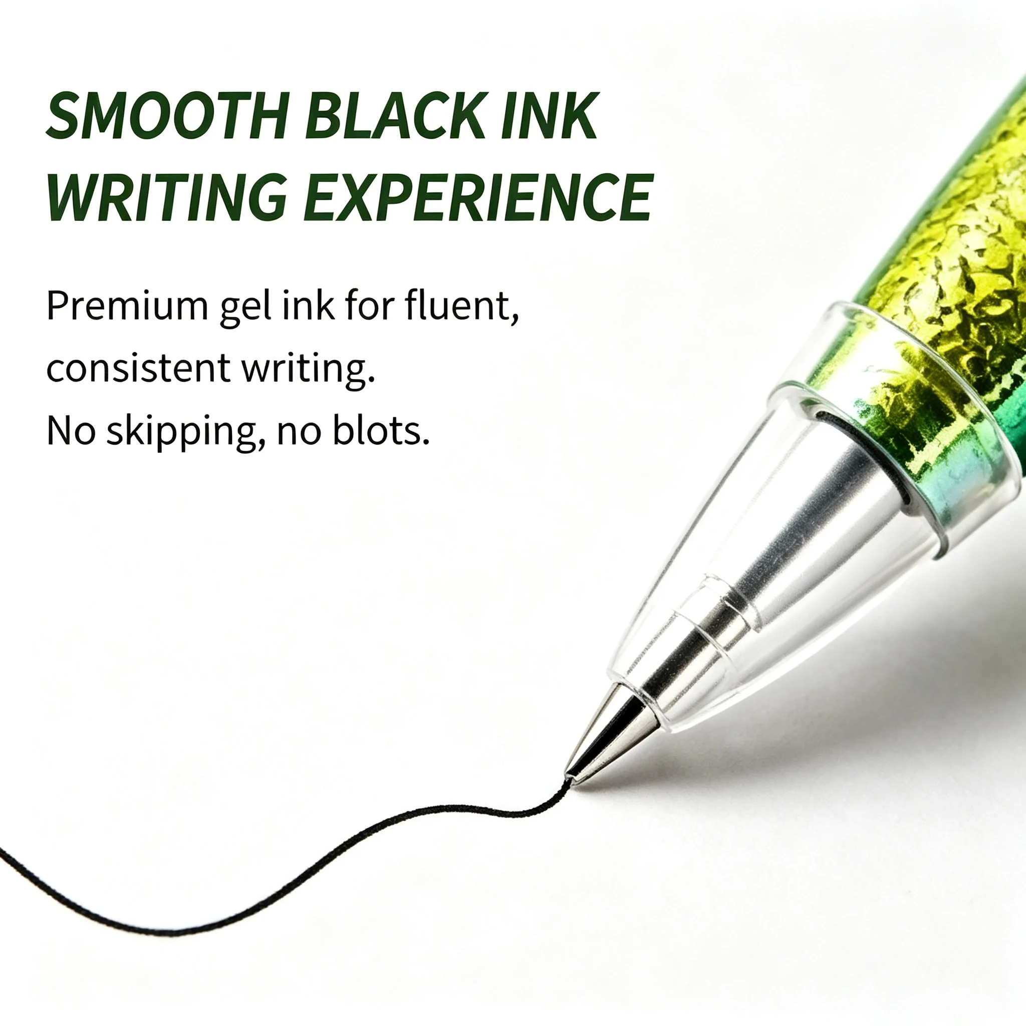 Creative Simulation Fish Pen Smooth Writing Black Ink Neutral Pen Fun Stationery for School Office Kids Birthday Gift
