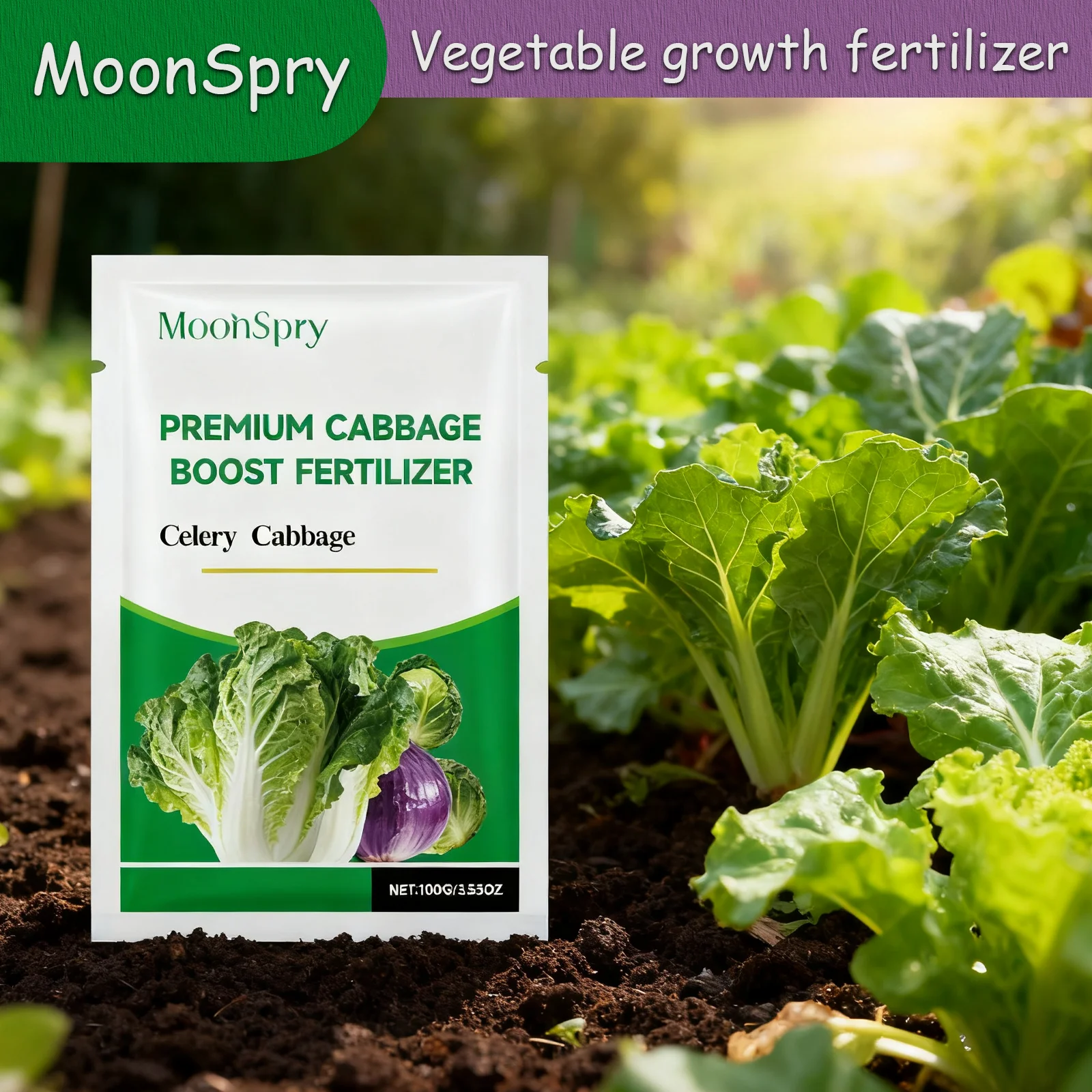 Indoor Outdoor Vegetable Growth Fertilizer for Fruit Garden Cabbage Celery - Nutritional Maintenance Care Solution