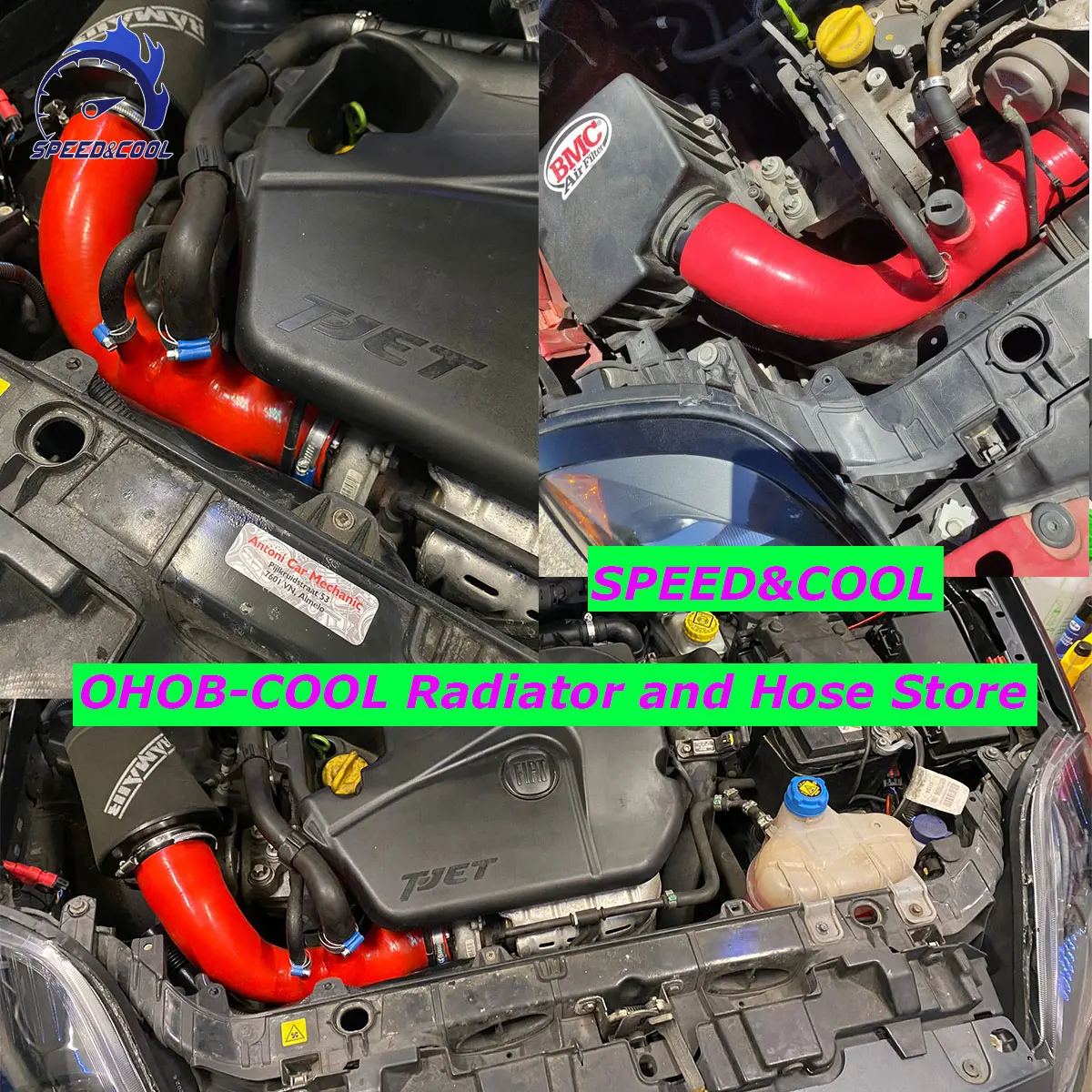 

SPEED & COOL IHI впускной силиконовый шланг турбо для двигателя Alfa Romeo Mito/Asharth Grande Punto/Fiat Linea Turbojet 16V T-Jet