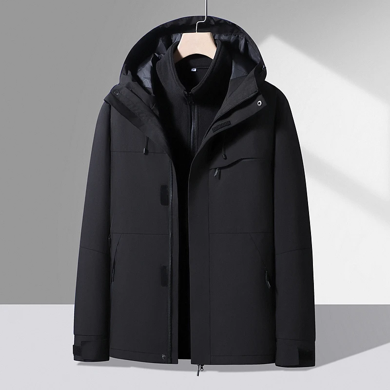 Running Fitness Leisure Autumn Winter Couples Outdoor Sports Waterproof Windproof Thick and Warm Jacket Outdoor Trendy Jacket