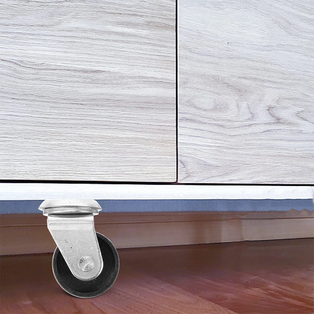 

Hydraulic Horizontal Jack Swivel Wheel Assembly Durable Easy Installation Trailer Jack Caster Floor Wheels Heavy Duty Garage