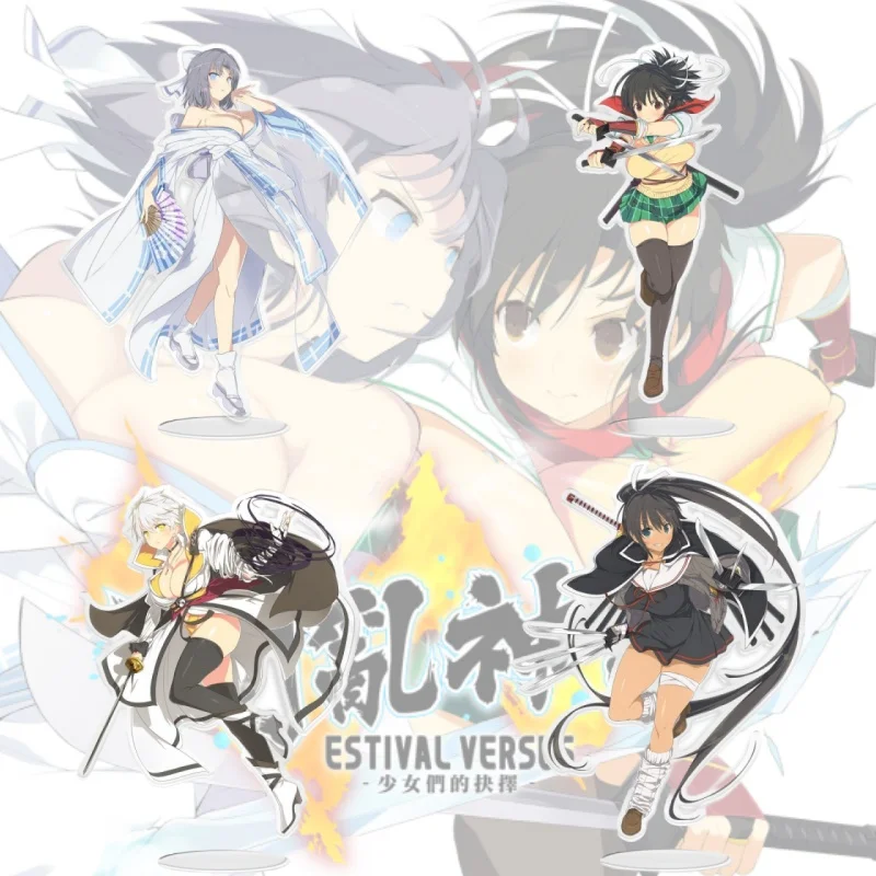 Senran Kagura GAME 15CM Acrylic Figure Stand Figure Desktop Ornament Collecting Accessories Keychain Festival Christmas