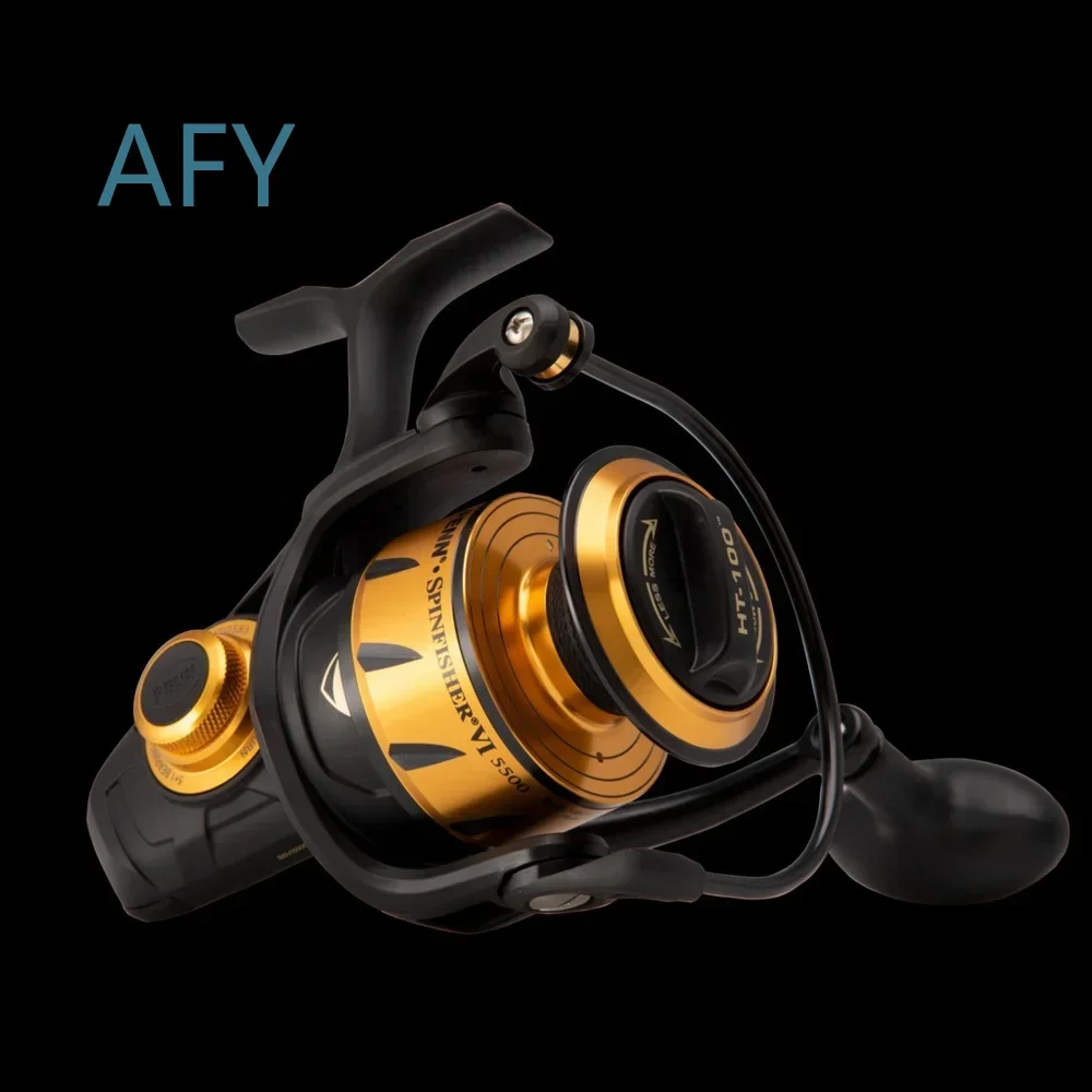 Spinfisher VI SSVI 3500-10500 for 2026 Spinning Fishing Reel Full Metal Saltwater Deep Sea Fishing Reels with Strong Drag