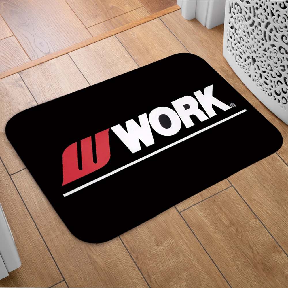 Japan Work Wheels Doormat Home Carpet Entrance Door Mats Modern Decor Carpet Bathroom Floor Mats 98