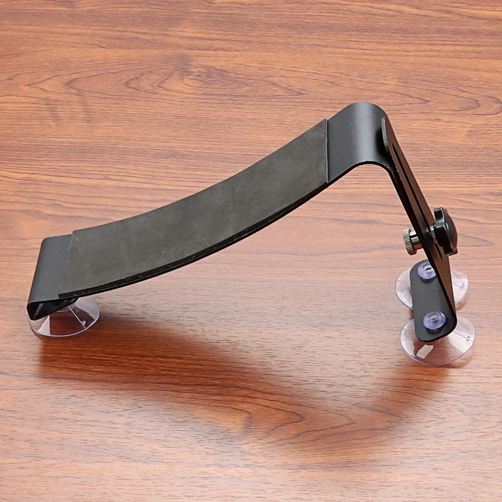 

Classical Guitar Support Black Suction Cup Stand Foot Stool Electric Child Guitars Adjustable Rest Mandolin Ukulele Acoustic
