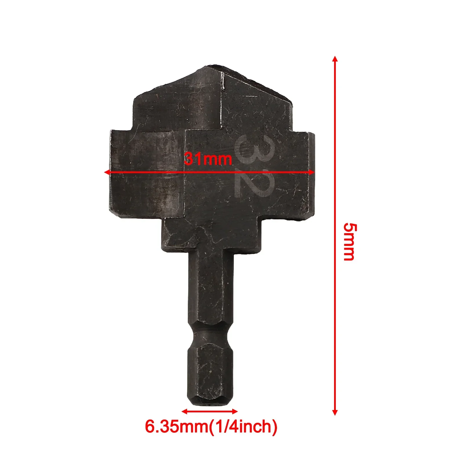 1Pcs Hexagon Shank Water Pipe Expansion PPR Lifting Stepped Drill Bit For Plumber Repairing Step Drill 20 25 32mm Power Tool