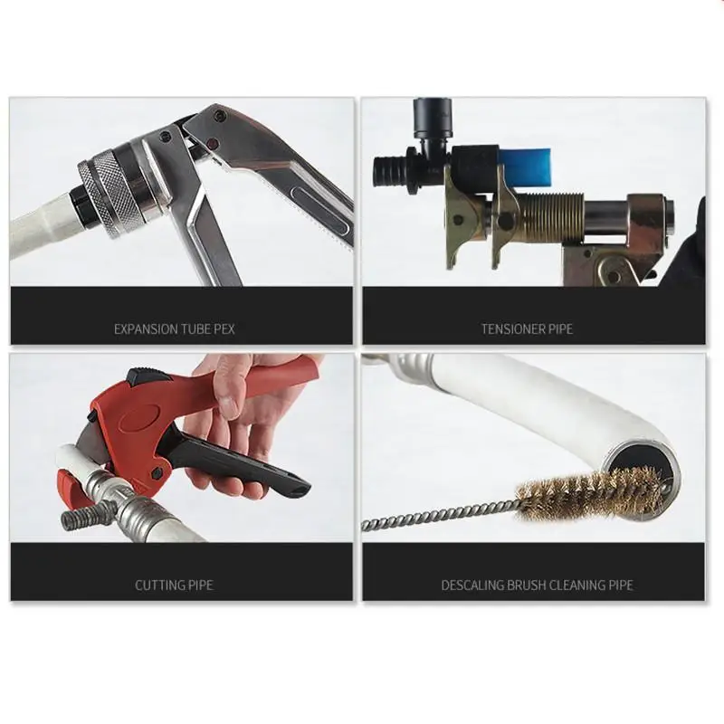 Plumbing Tools Pex Fitting Tool PEX-1632 ppr Range 16-32Mm Fork Fittings with Good Quality Popular Tool Plumbing Crimping Tool