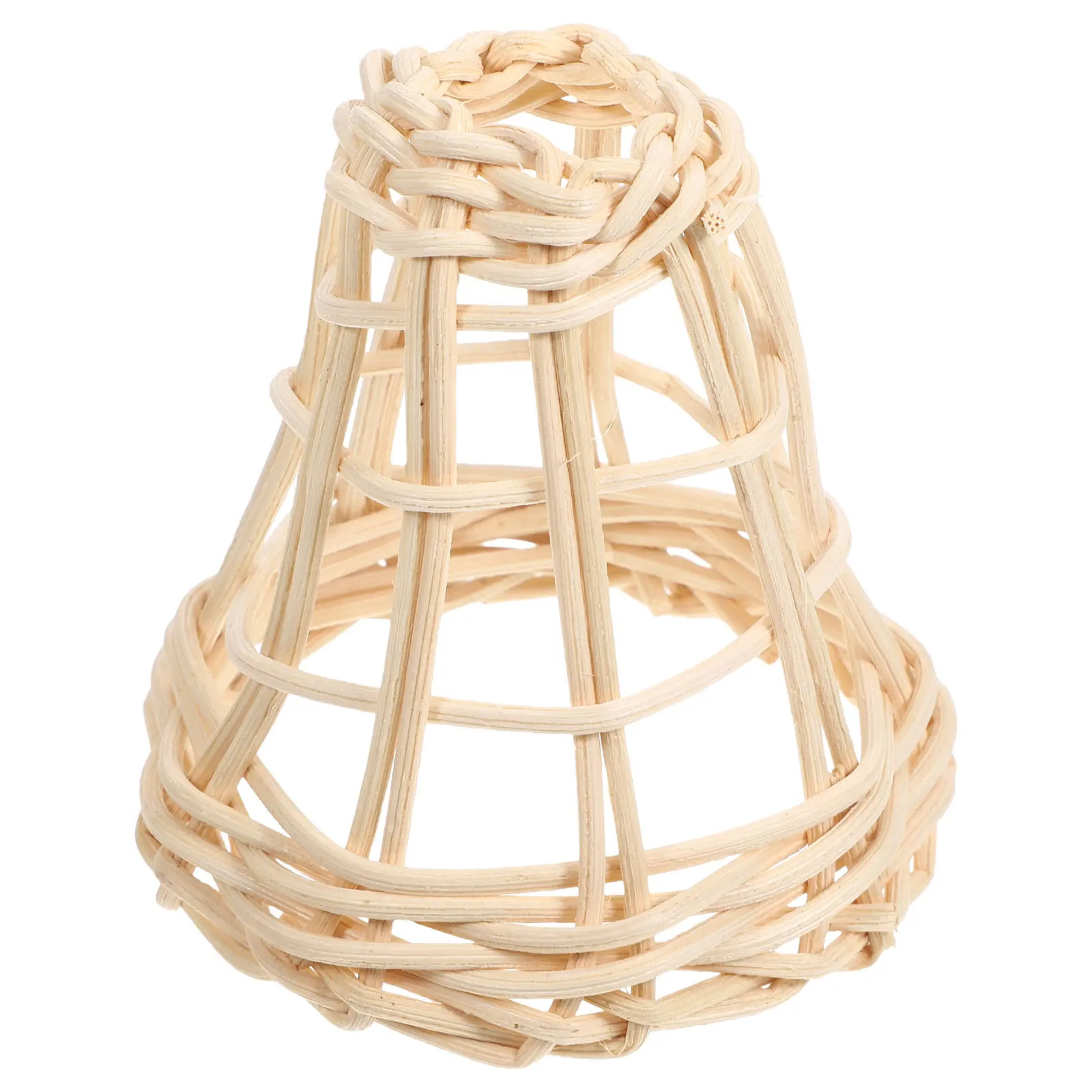 

Rattan Lamp Shade Weaving Pendant Light Cover Replacement For Ceiling Hanging Lamp Vintage Bathroom Kitchen Living Room