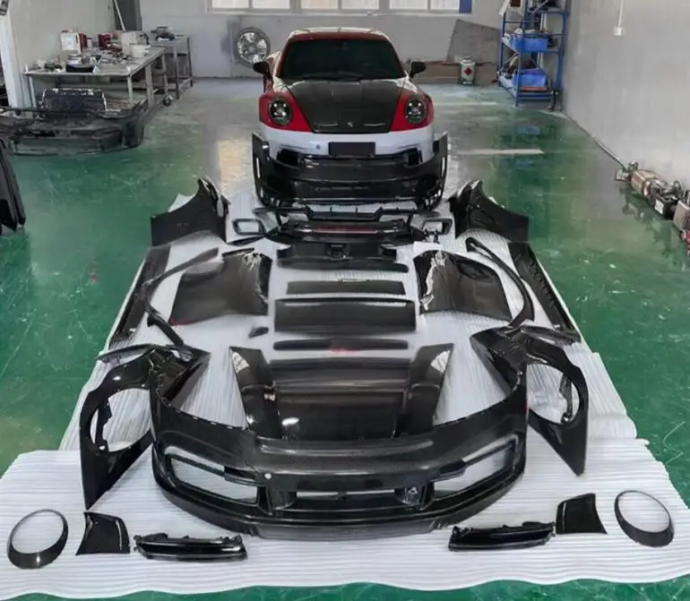 Full Body Parts for Porsches 991 & 992 New Condition Upgrade 991 Body Kit & Bumper for 992