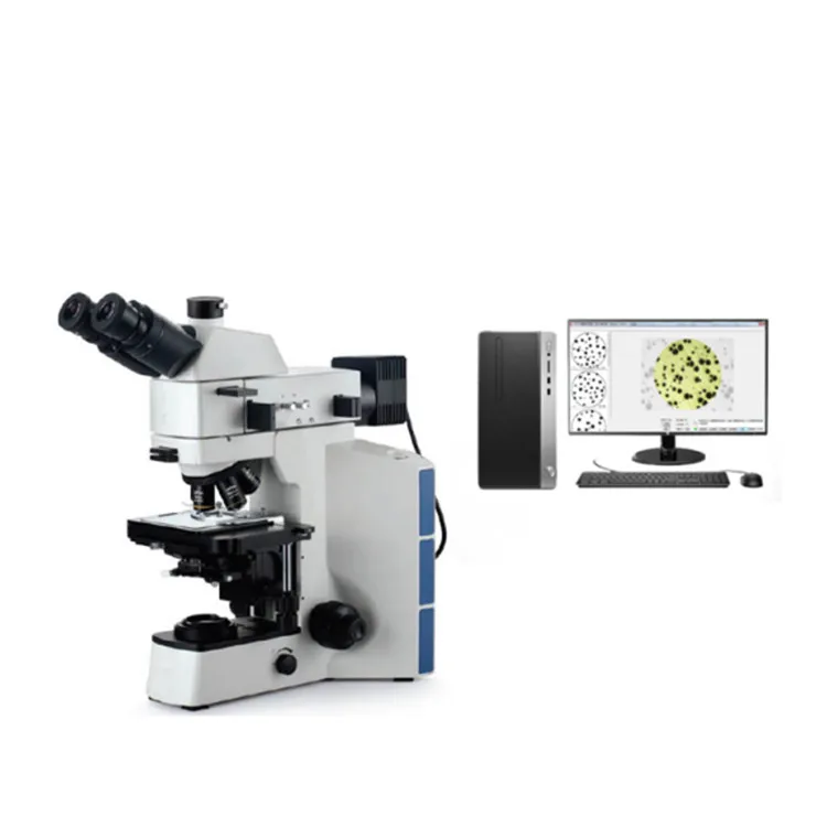 

4XC Professional Binocular Trinocular Digital Display Metallurgical Microscope