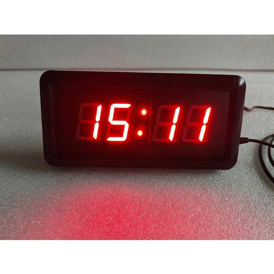10 Seconds LED Digital Button Timer Countdown Clock Stopwatch Remote Control Chronometer for School Rush Answer Competition Game