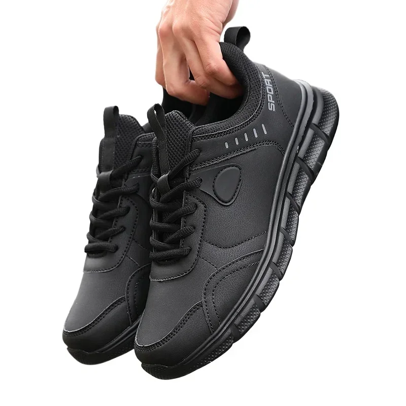 Wasserdichte Arbeitsschuhe für Herren, leicht, bequem, rutschfest, stoßdämpfend, für den Außenbereich, lässig, Tennis, modische Schuhe
