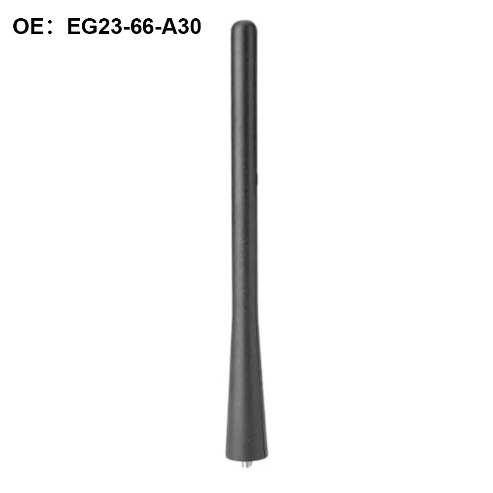 

20x1.5cm Car Roof Antenna Mast OE EG23-66-A30 Fits For Mazda 3 5 CX-7 2007 - 2014 Black Exterior Replacement Accessories